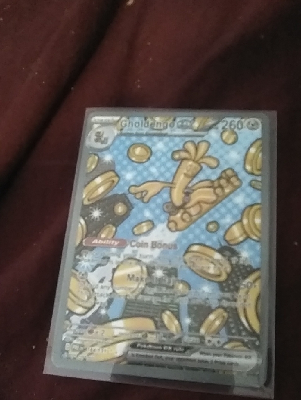 Pokémon Gholdenge EX 164/131 Prismatic Evolution Card